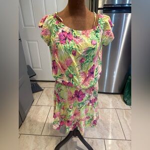 Place Multicolor Floral Dress